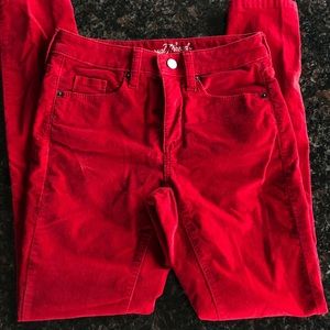 GREAT BUY! NWOT Velvet Red Jeans!